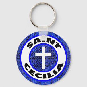 Saint Cecilia Sleutelhanger