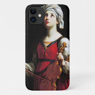 Saint Cecilia (St. Cecilia), Guido Reni iPhone 11 Hoesje