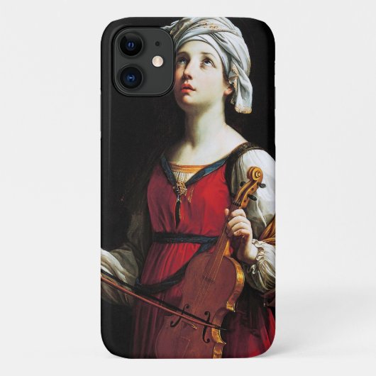 Saint Cecilia (St. Cecilia), Guido Reni Case-Mate iPhone Case (Achterkant)