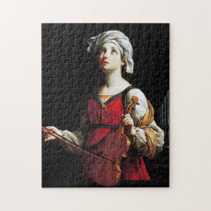 Saint Cecilia (St. Cecilia), Guido Reni Legpuzzel