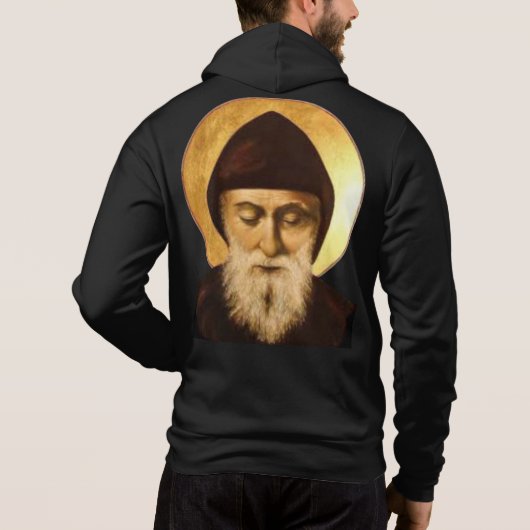 Saint Charbel Makhlouf - Les Deux Côtés - Sweat à (Dos)