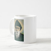 Saint Charbel Portrait Koffiemok (Voorkant links)