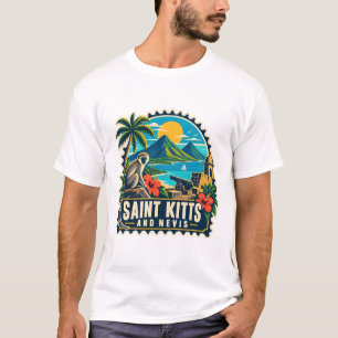 Saint-Christophe-et-Niévès T-Shirt des Caraïbes du