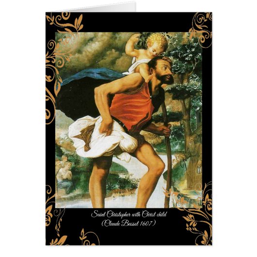 Saint Christopher avec le Christ enfant (Devant)