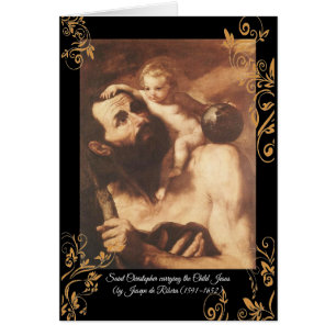 Saint Christopher avec l'Enfant Christ