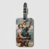 Saint Christopher Bagagelabel (Voorkant (verticaal))