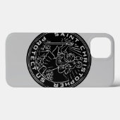 Saint Christopher Medal Case-Mate iPhone Case (Achterkant (horizontaal))