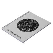 Saint Christopher Medal Notitieboek (Linkerzijde)