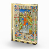 Saint Christopher Middeleeuwse verlichting Fotoblokken (Rechts)