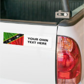 SAINT CHRISTOPHER NEVIS BUMPERSTICKER (Op Truck)