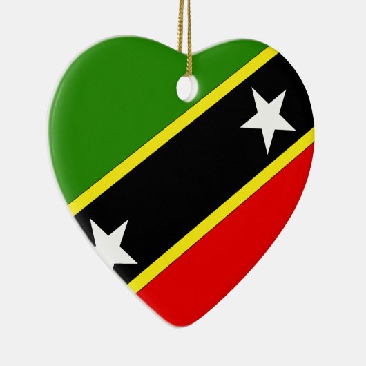 Saint Christopher Nevis Keramisch Ornament (Rechts)