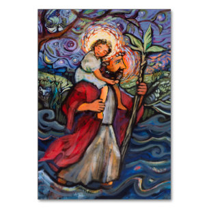 Saint Christopher Prayer Card Kaart