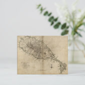 Saint Christopher (Saint-Kitts), carte des Caraïbe (Debout devant)