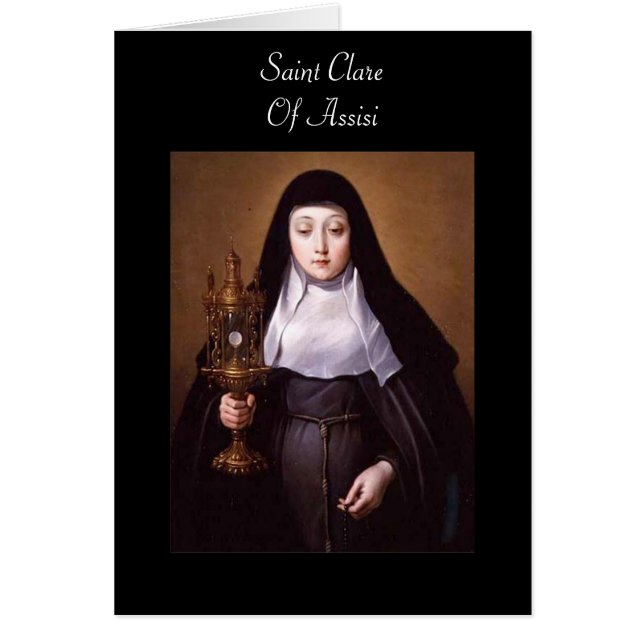 Saint Clare of Assisi (Voorkant)