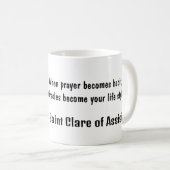 Saint Clare of Assisi Koffiemok (Voorkant rechts)
