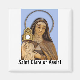 Saint Clare of Assisi Magneet