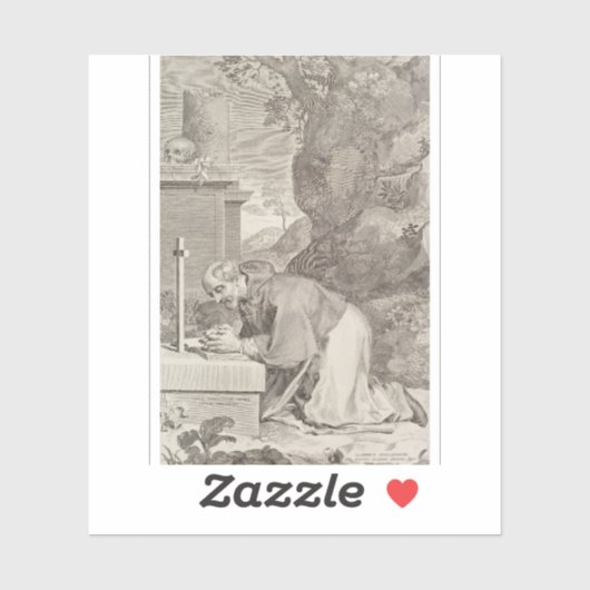 Saint Claude La Colombière Priester en biechtvader Sticker (Vel)