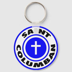 Saint Columban Sleutelhanger