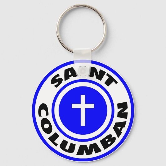 Saint Columban Sleutelhanger (Voorkant)