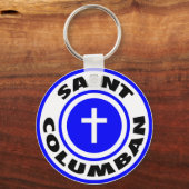 Saint Columban Sleutelhanger (Voorkant)