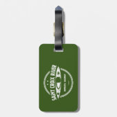 Saint Croix, Minnesota Wisconsin Kayaking Bagagelabel (Achterkant verticaal)