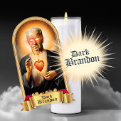Saint Dark Brandon Gebedskaars Sticker