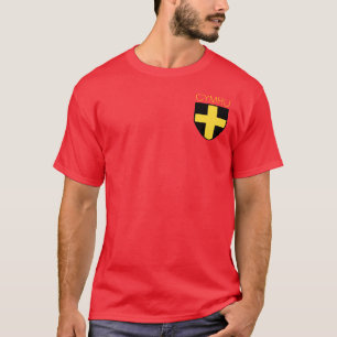 Saint David Badge (Wales/Cymru) T-Shirt