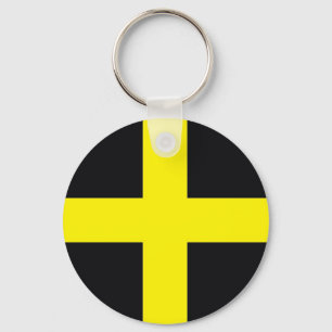 saint david cross - vlag verenigd koninkrijk wales sleutelhanger