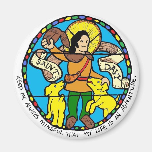 Saint Davy Magnet Magneet (Voorkant)