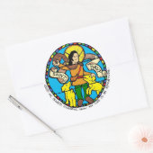 Saint Davy Ronde Sticker (Envelop)