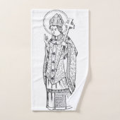 Saint Deiniol Abbé et Évêque (Serviette à main)