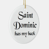 saint dominic keramisch ornament (Rechts)