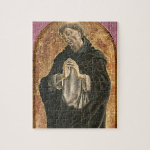 Saint Dominic (tempera op panel) Legpuzzel