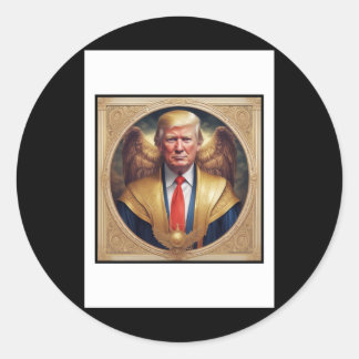 Saint Donald Ronde Sticker
