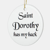 saint dorothy coffee mug keramisch ornament (Links)