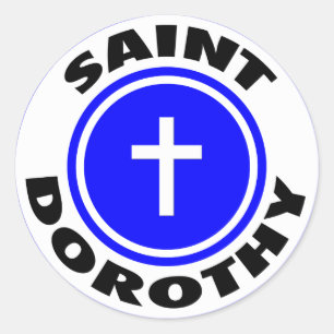 Saint Dorothy Ronde Sticker