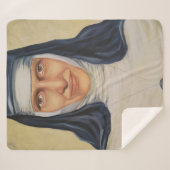 Saint Dulce of the Poor Sherpa Deken (Voorkant (horizontaal))