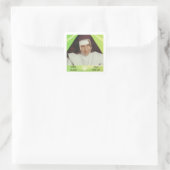 Saint Dulce of the poor souvenir Vierkante Sticker (Tas)