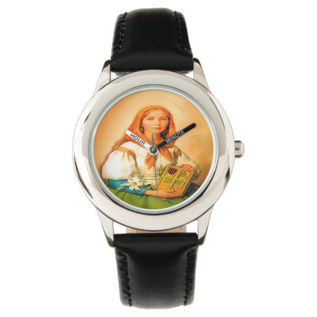 Saint Dymphna Horloge (Voorkant)