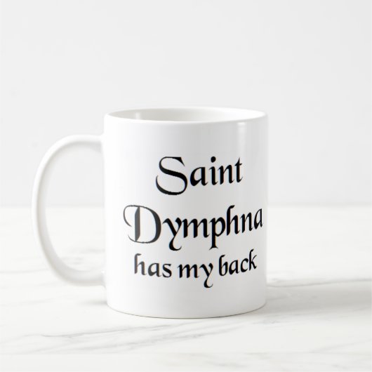 saint dymphna koffiemok (Links)