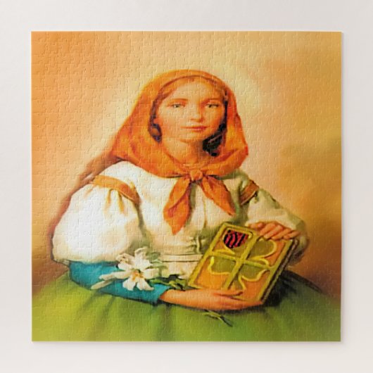 Saint Dymphna Legpuzzel (Verticaal)