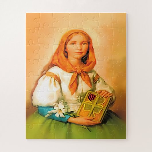 Saint Dymphna Legpuzzel (Verticaal)