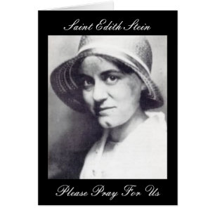 Saint Edith Stein bidden voor ons