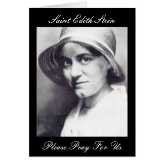 Saint Edith Stein bidden voor ons