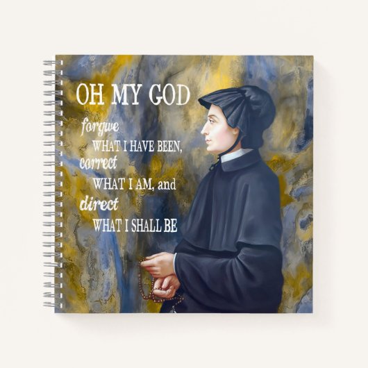 Saint Elizabeth Ann Seton katholieke Saint Notitieboek (Voorkant)