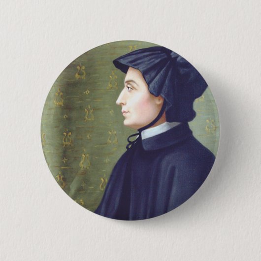 Saint Elizabeth Ann Seton Ronde Button 5,7 Cm (Voorkant)
