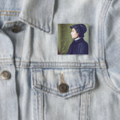 Saint Elizabeth Ann Seton Vierkante Button 5,1 Cm (In situ)