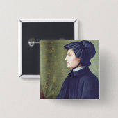 Saint Elizabeth Ann Seton Vierkante Button 5,1 Cm (Voorkant /achterkant)
