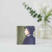 Saint Elizabeth Ann Seton Vierkante Visitekaartje (Staand voorkant)