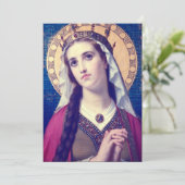 Saint Elizabeth of Hungary Feestdagenkaart (Staand voorkant)